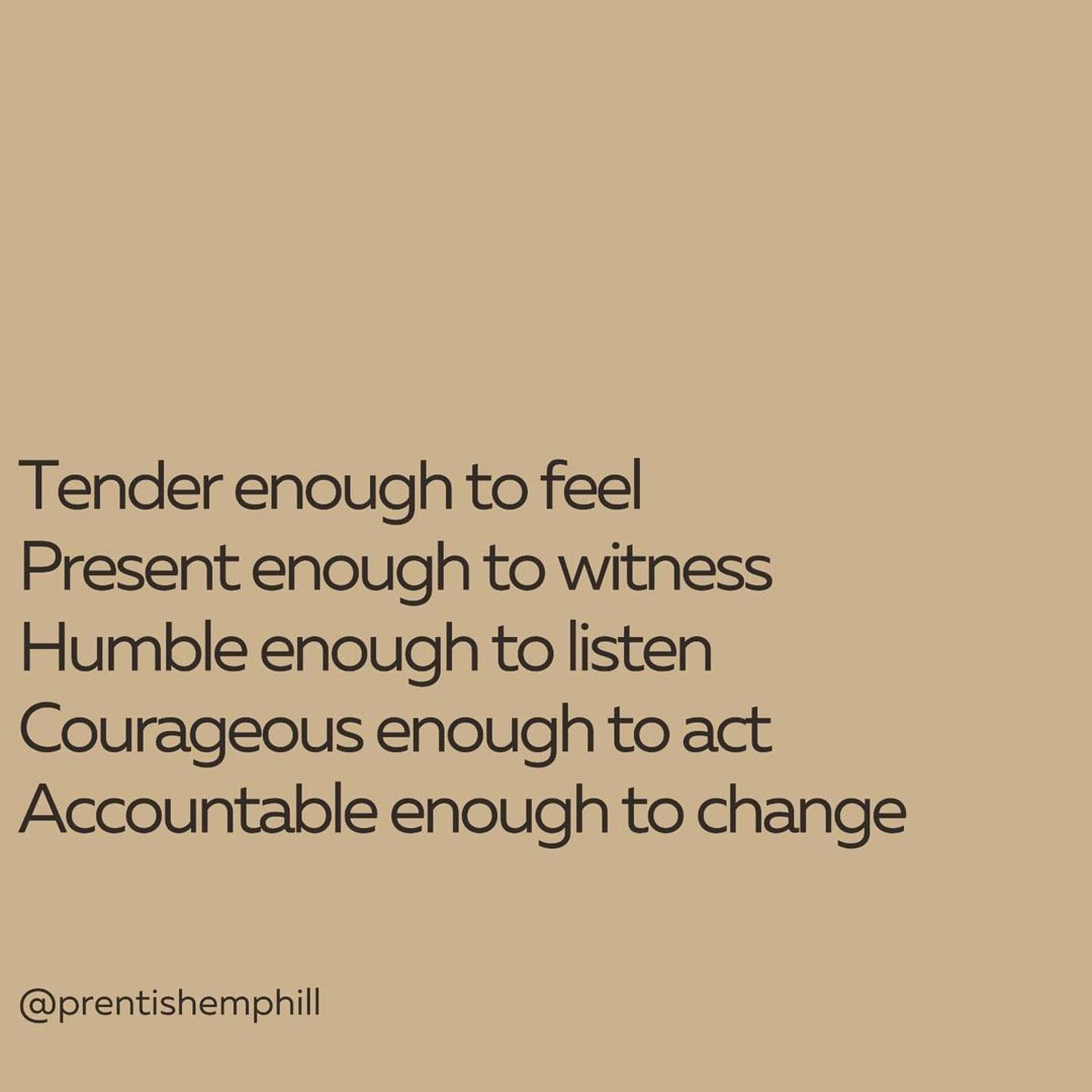 Quote from Prentis Hemphill