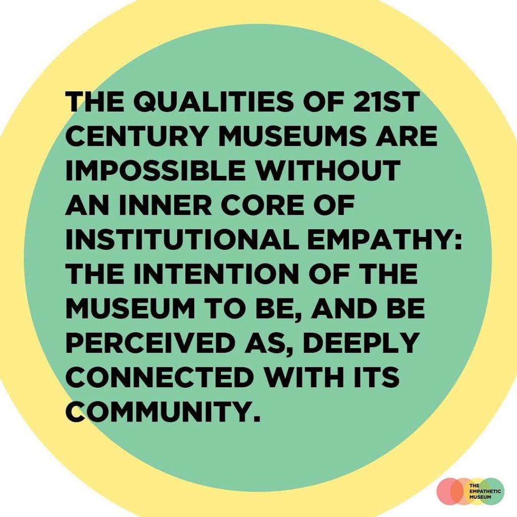 We at the Empathetic Museum&nbsp;are…
